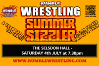 Rumble Wrestling Summer Sizzler comes to Croydon 